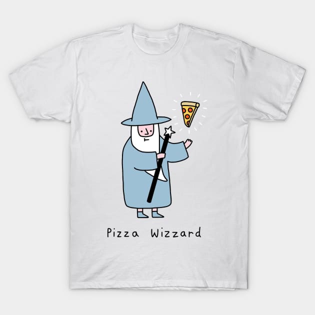 Pizza Wizzard T-Shirt by LogoBunch